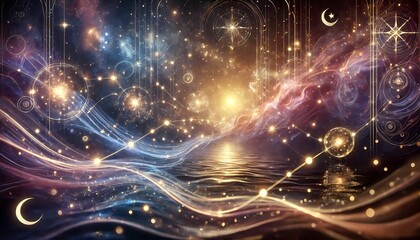 幻想的な背景素材