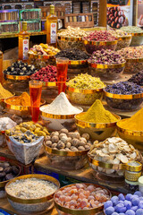 Spice market in Dubai City, United Arab Emirates