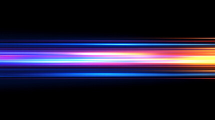 Dynamic data speed lines in a dark background symbolize technology and connectivity, representing the rapid flow of information in today's digital world