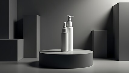 white wine bottle on black