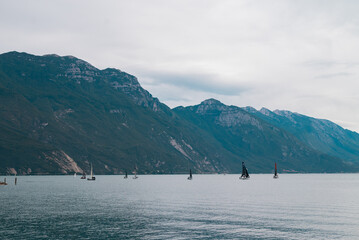 Lake Garda is the largest lake in Italy. It is located in Northern Italy,