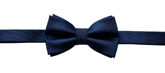 blue bow tie isolated png on a transparent background