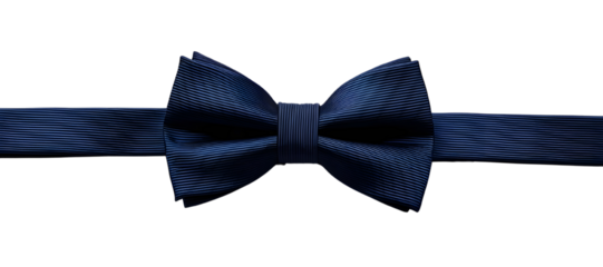 blue bow tie isolated png on a transparent background
