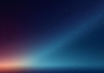 Obraz premium Dark grainy gradient background with cosmic elements and starry night effect