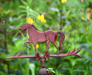 Horse Topped Weather Vane