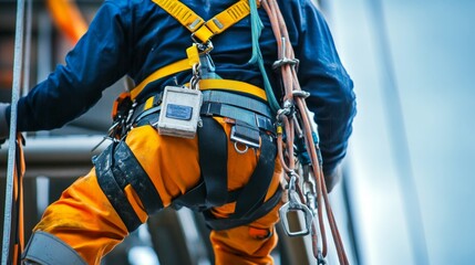 Safety and precision the essential gear for climbing professionals in industrial settings