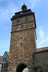 Fototapeta premium Stadtturm in Bad Staffelstein
