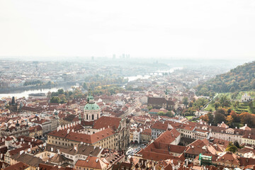 Obraz premium Prague city view