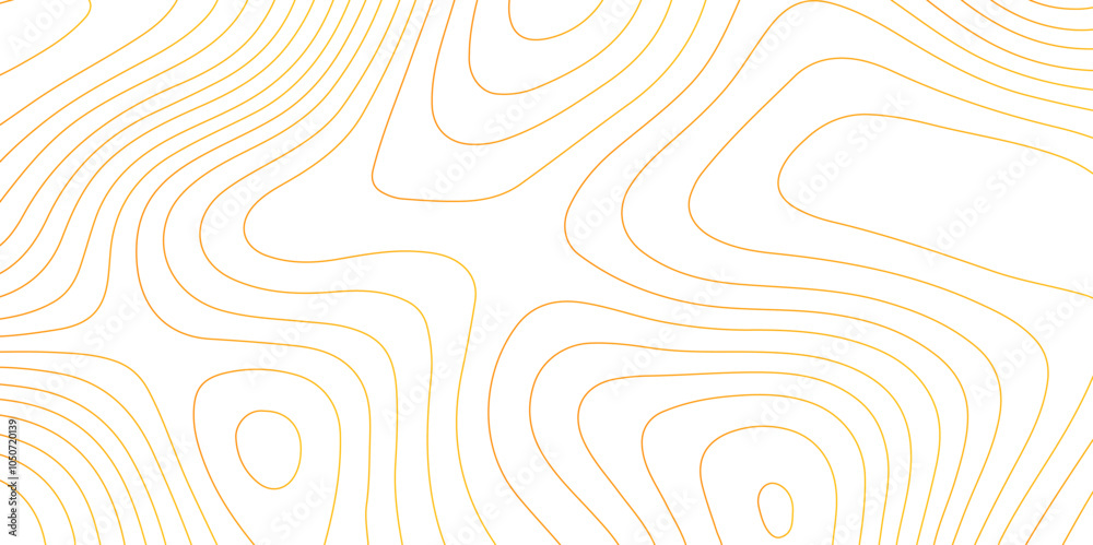 Poster abstract design with seamless pattern with lines topographic map. geographic mountain relief. retro 