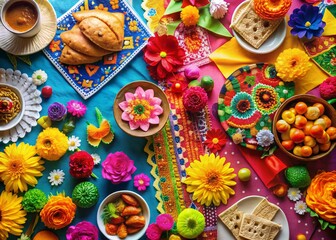 Vibrant Mexican Heritage Independence Day Celebrations for Social Media Templates
