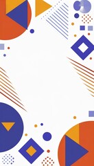 Abstract colorful vertical background	 
