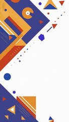 Abstract colorful vertical background