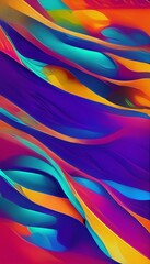 Abstract colorful shapes background