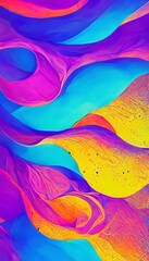 Abstract colorful geometric shapes background	