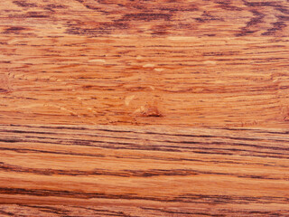 Close-up of a wooden surface with distinct texture. Natural patterns and warm wood tones create an attractive backdrop for a variety of design