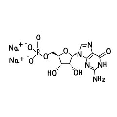 chemical structure of Disodium Guanylate.png