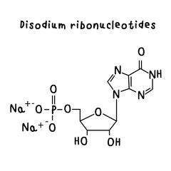 Flavor enhancer Disodium ribonucleotides.png