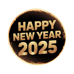 Beautifully Crafted Happy New Year 2025 Image for Memorable Celebrations
