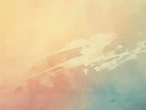 soft pastel gradient background with brushstroke texture and warm color blend