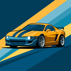 Sports cars Design, Car Vector, 3d cars