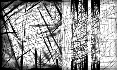 scratches, dirty mask,