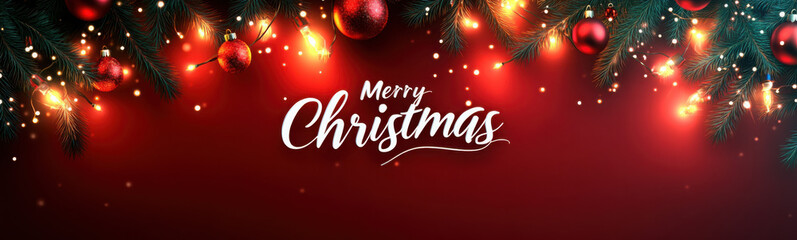 Merry christmas background composition in paper cut style.Santa Claus on the sky Vector illustration.
