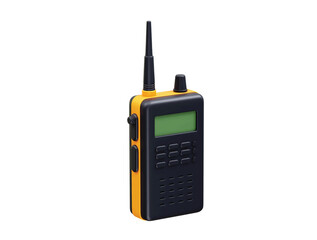 Walking Talkie icon. Walkie Talkie 3D Illustration vector render © RABEYA