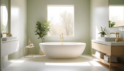 Photo interior modern design room 3d illustration
