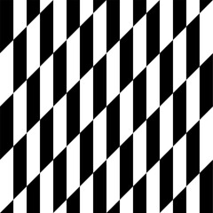 Seamless pattern with geometric motifs in black and white. Vector illustration.