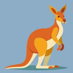 Obraz premium kangaroo in the sky