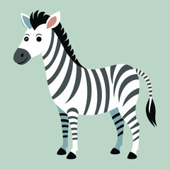 zebra cartoon illustration