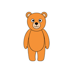 Fototapeta premium teddy bear cartoon
