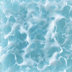 Seamless ocean foam texture, soft wave patterns, tileable for water effects, highdefinition