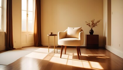 Photo interior modern design room 3d illustration
