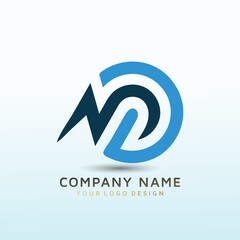 letter NG vector logo design