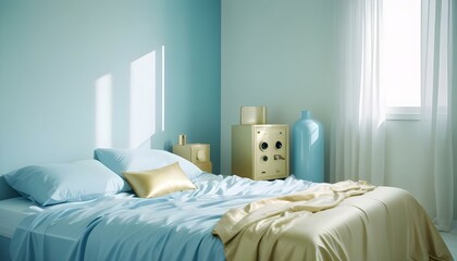 Photo interior modern design room 3d illustration
