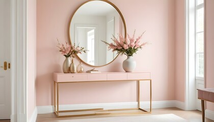 Photo interior modern design room 3d illustration
