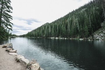 lake in yosemite