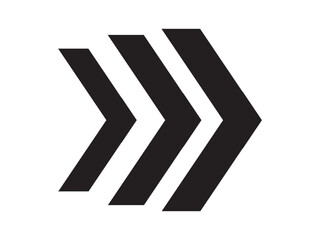 Arrow icon. simple arrow vector on white background. flat style arrow icon. vector illustration.