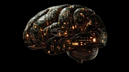 Digital Brain with Circuitry Design