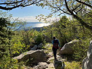 Mountaineering trails on Velebit and in Paklenica National Park (Starigrad, Croatia) -...
