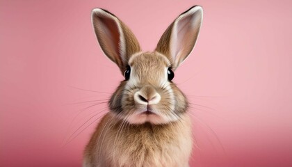 Obraz premium rabbit on a white background