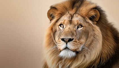 Fototapeta premium portrait of a lion