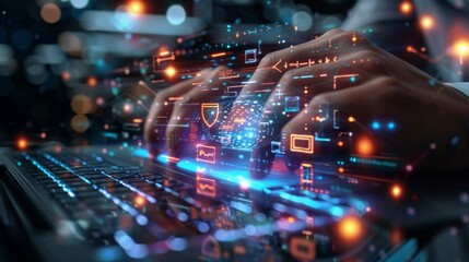 Users interact with digital components via keyboard, which boosts connectivity and engagement in the online environment