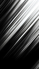 Obraz premium Gradient Silver and Black Tech Background with Sleek Diagonal Lines-