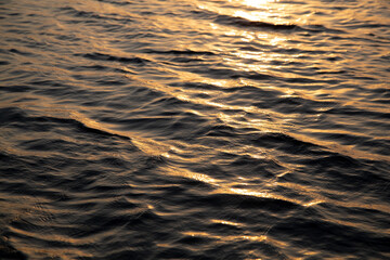 Evening Glow on Water