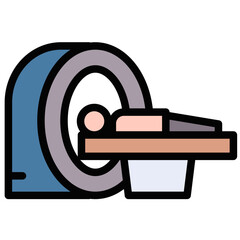 Fototapeta premium Mri Scan Icon