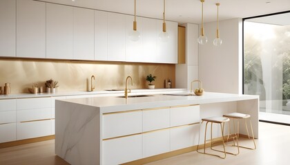 Photo interior modern design room 3d illustration