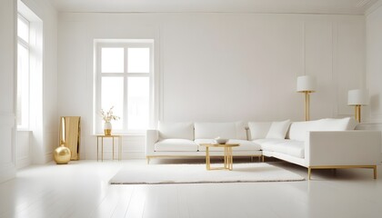 Photo interior modern design room 3d illustration