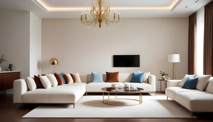 Photo interior modern design room 3d illustration